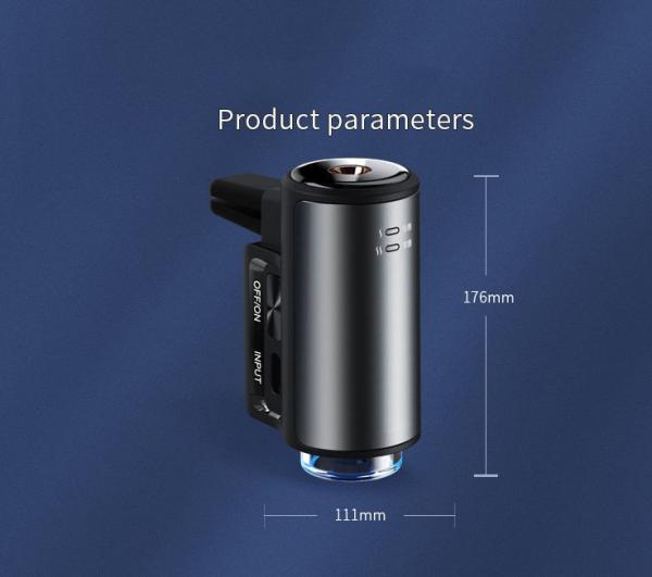 HOMEFISH Aluminium Alloy ABS Electric Fragrance Diffuser USB Rechargeable