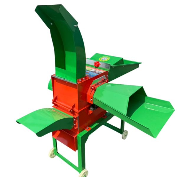 Lightweight Alloy Chaff Cutter With Grinder Straw Shredder Efficient Animal Feed Chopping Machine