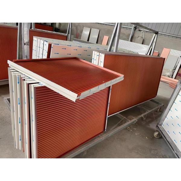 Extensión continua del equipo acanalado de aluminio de la base