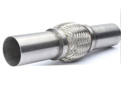 Tubo corrugado de metal flexível de aço inoxidável para silenciador de automóveis