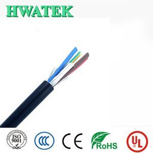 UL2587 4C×16AWG Bare Copper Stranded Industrial Flexible Cable with PVC Insulation and 600V 90℃ Rating