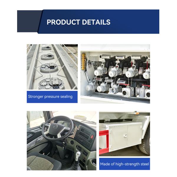 6x2 rueda de conducción Howo 6x4 10 neumático camión cisterna de aceite para el transporte de petróleo pesado