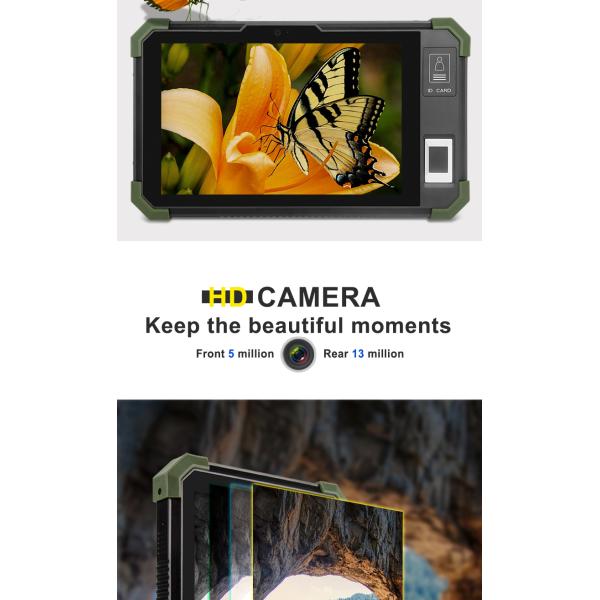 8 дюймовый RK3399 Промышленный прочный планшетный ПК IP65 водонепроницаемый