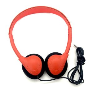 USB 3.5mm Plug Disposable Aviation Headphones with Customized Features and Plastic Material
