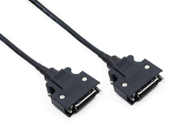 36p Male External Scsi Cable  Nickel - Plated Back Shell Contact Brass  Abs Housing