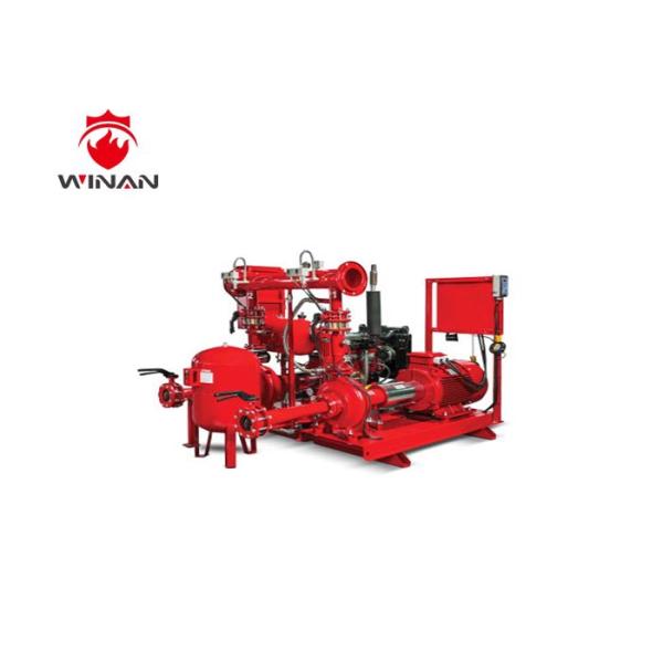 Fire Protection Jockey Pump In Fire System , Electric Motor Driven Fire Pump Package