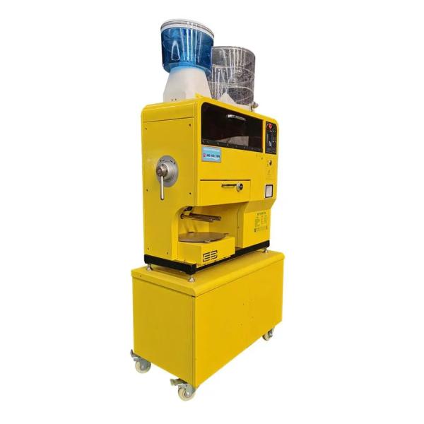 Amarelo 304 aço inoxidável Full Automatic Noodle Maker Commercial Case de madeira embalagem