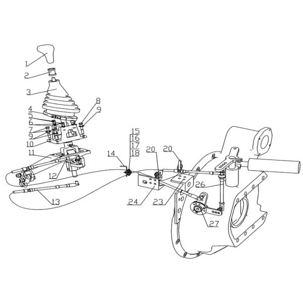 WG9719240112 Gear Shift Cable
