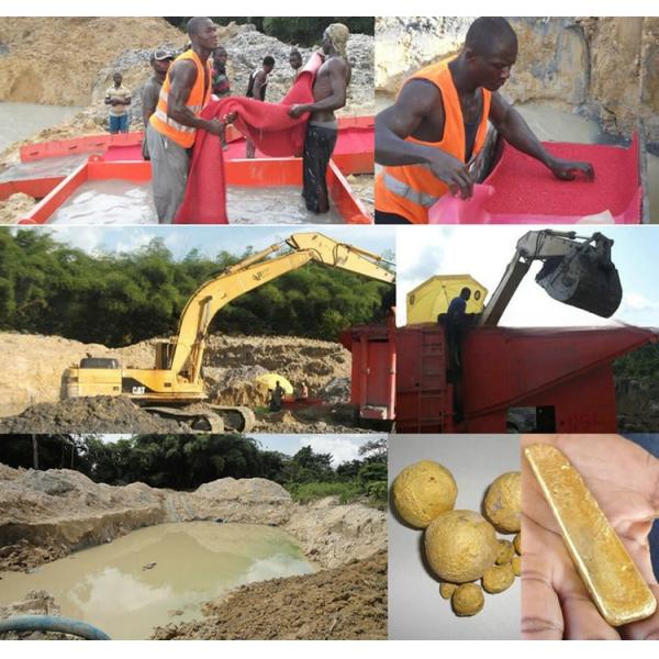 Gold Machinery Separator Gold Trommel Wash Plant with Gravity Separation Equipment