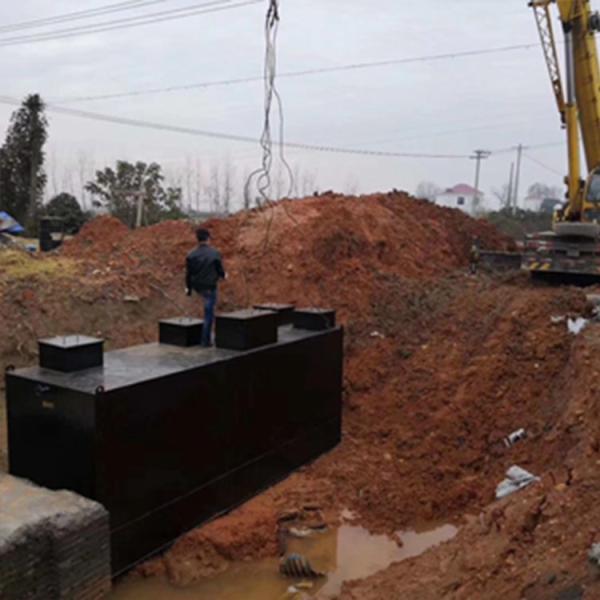 High Capacity Hospital Sewage Treatment Plant for 50Hz/60Hz Power Supply and 500L/h-10000L/h Capacity