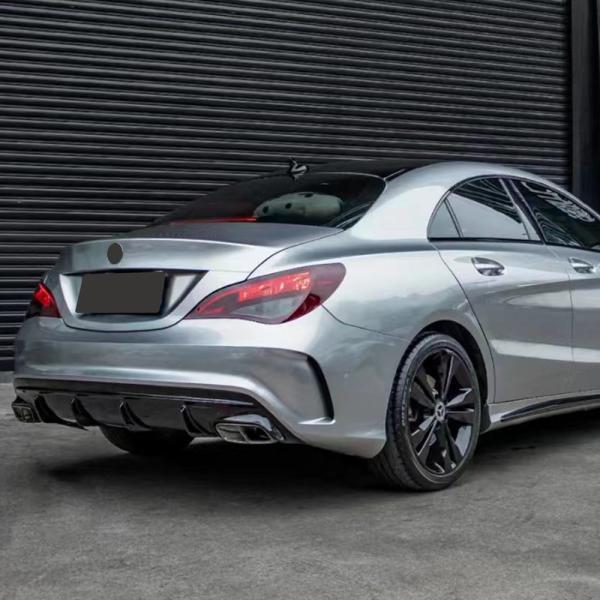 Rear Bumper Car Enclosure Set for Mercedes-Benz W117 CLA 2014-2019 Other Body Parts