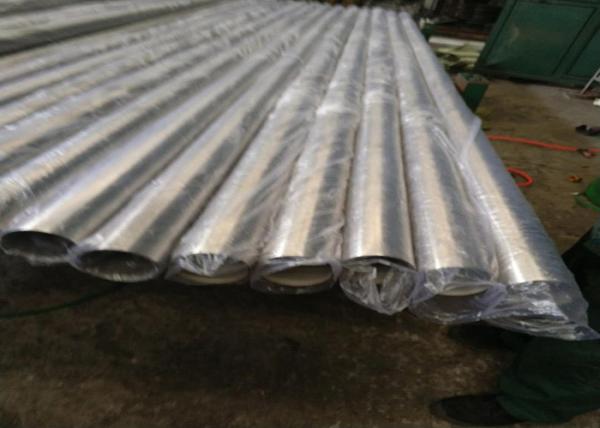 Tubo de aço inoxidável sanitário padrão lustrado SS 316 higiênicos da polegada de 1/2/316L