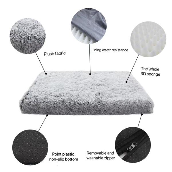 Amazon Hot Sale Nice Quality Comfortable Soft Colorful Plush Shape Pet Bed Mat For Pet Cat Dog