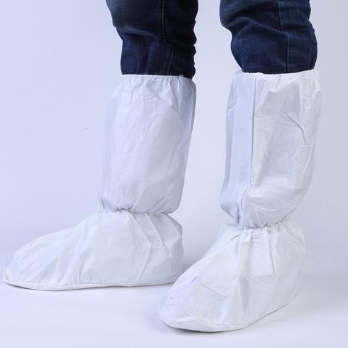 Medical Disposable Shoe Covers Non Woven Fabric Material Custom Color