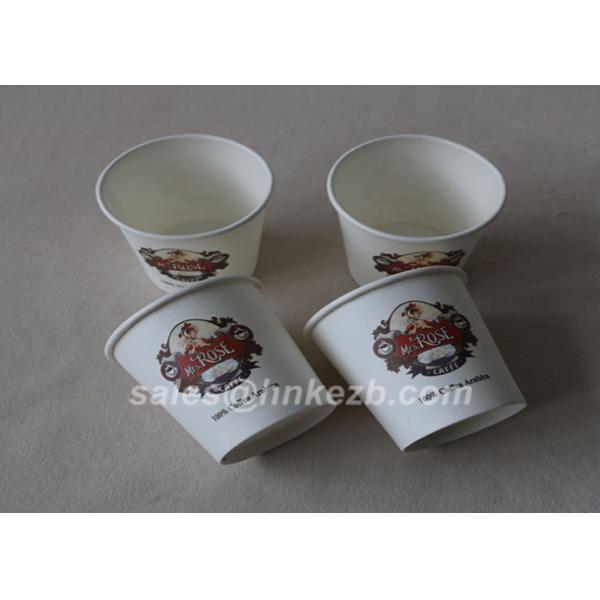6oz Disposable Cold Drink Paper Cups With Custom Logo Printing