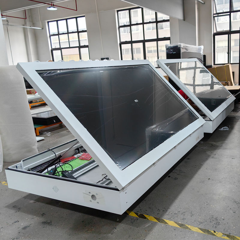 Полевая стойка водонепроницаемая наружная цифровая вывеска Стенный LCD дисплей