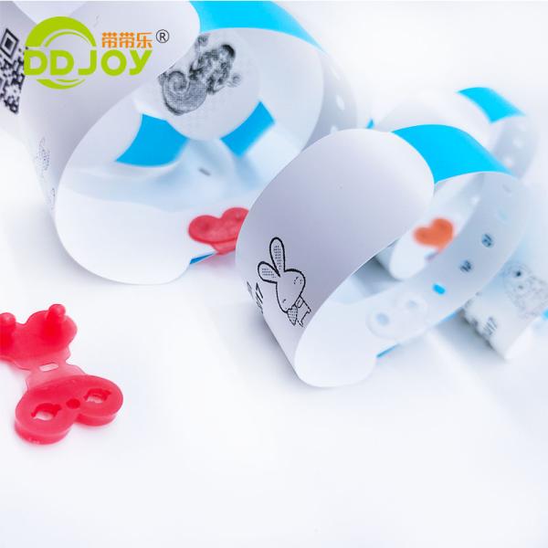 Hospital Roll Direct Printing Adult Bracelets with Barcode and Paper Material Type