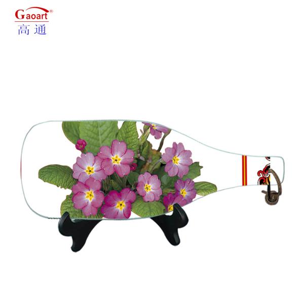 Customized Color Cutting Board Square Shape with Smooth Surface and Wine Glass Coaster
