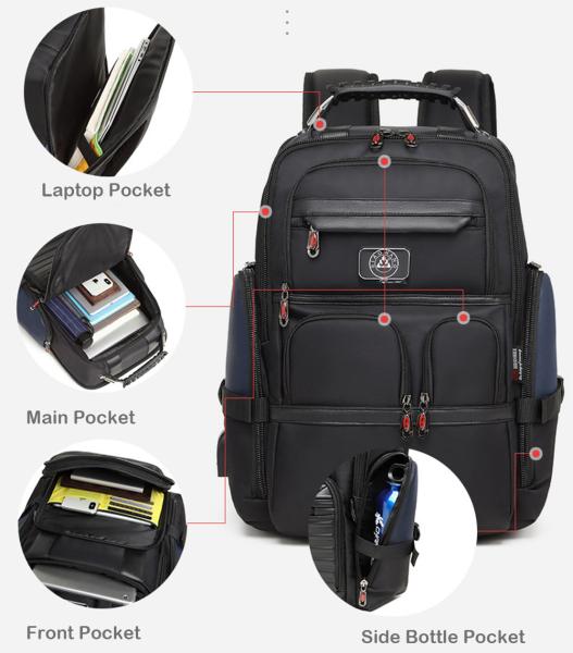 30l 28l 25l 20 Liter Backpack Travelling Bags With Usb Port 32x18x42cm