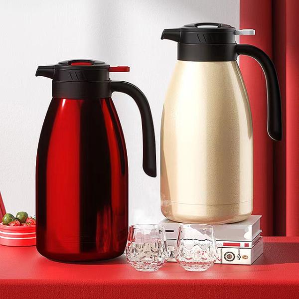 Double Walled Vacuum Insulated Colorful Stainless Steel Thermal Carafe Tea Coffee Pot