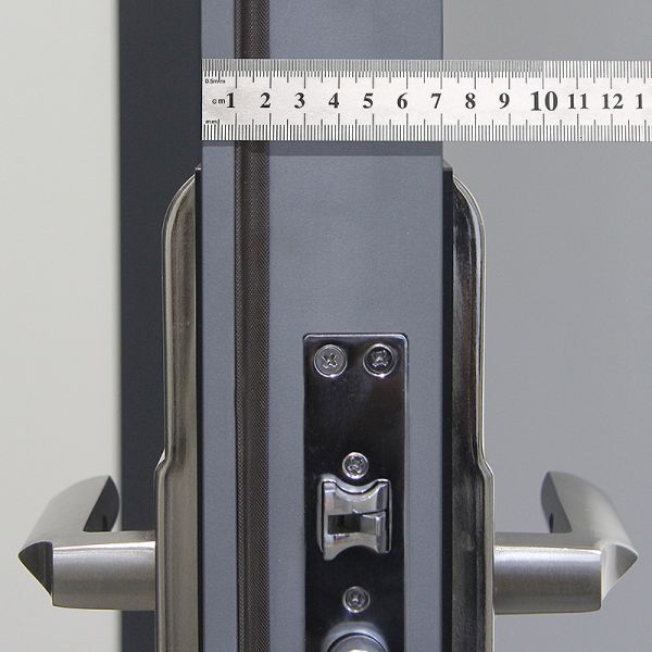 Modern Steel Exterior Iron Security Doors For Commercial Properties