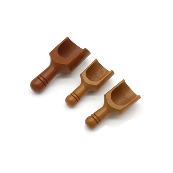 Dry Fruit Wooden Kitchen Utensils Salt Laundry Detergent Wooden Scoops For Canisters