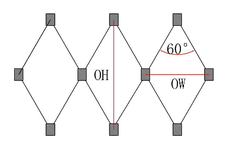 7*19 Stainless Steel 316L 1.5mm Anti Theft Backpack Mesh