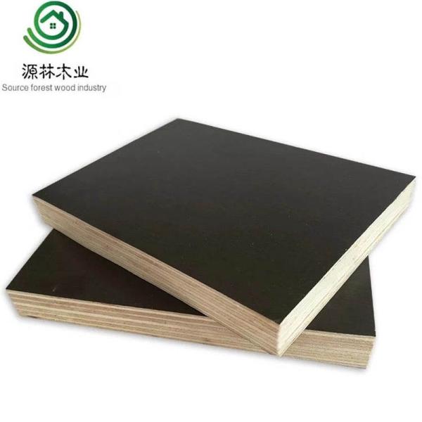 Flat And Smooth Poplar Core Plywood , Film Face Ply Board 1.0mm-2.1cm Thickness