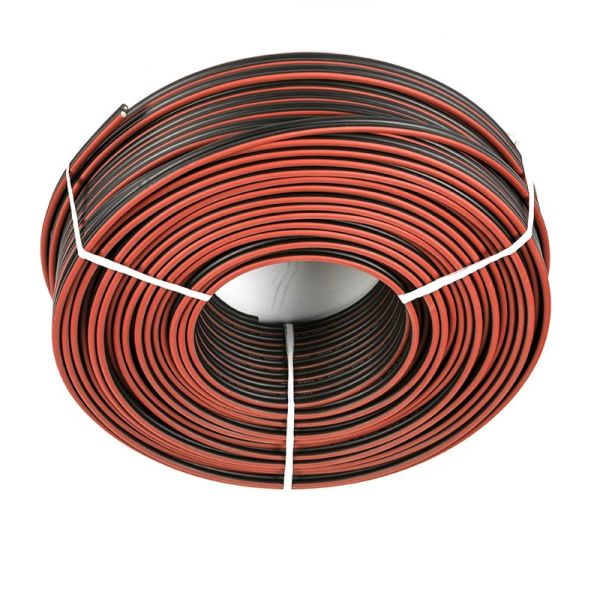 Temperature Range Minus 40 to Plus 90 Degrees Flat Wire Electrical Cable Copper Conductor Material Ideal for Electrical Wiring Systems