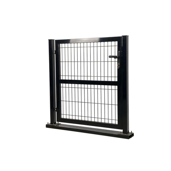 Pvc зеленого цвета ворот загородки сада металла высоты 1.5m покрыл сваренную ячеистую сеть