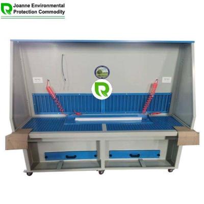 880-4700 CFM Air Flow Downdraft Table 70 DB Antirust Shell For Casting Parts Polishing