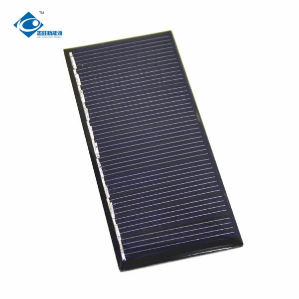 ZW-8035 Popular Mini Portable Solar Panel 0.43W Custom Mini Epoxy Solar Panel 5.5V Solar Panels Charger