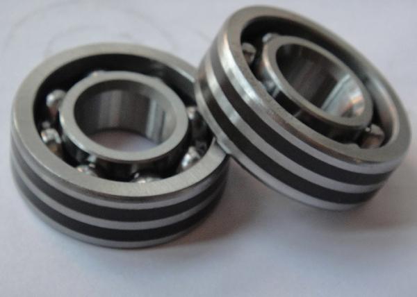 Rubber Seals Deep Groove Ball Bearings 6203-2RS Two Size Transmission Ball Bearing