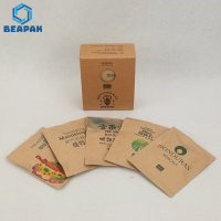 Acceptez le logo fait sur commande et imprimer le sac de café scellé petit par côté d'égouttement de la poche 3 de café de papier d'aluminium