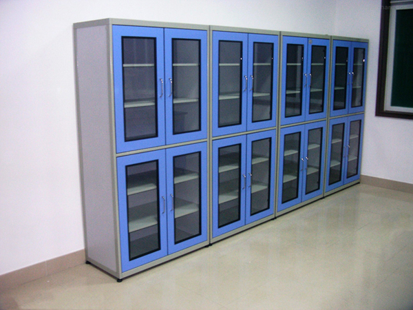 Commercial Lab Storage Cabinets Aluminum Alloy Environmentally Friendly