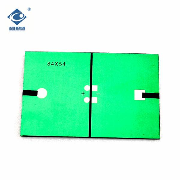 5.5V Strip Solar Photovoltaic Panel 0.6W Customizable Mini Epoxy Solar Panel ZW-8454