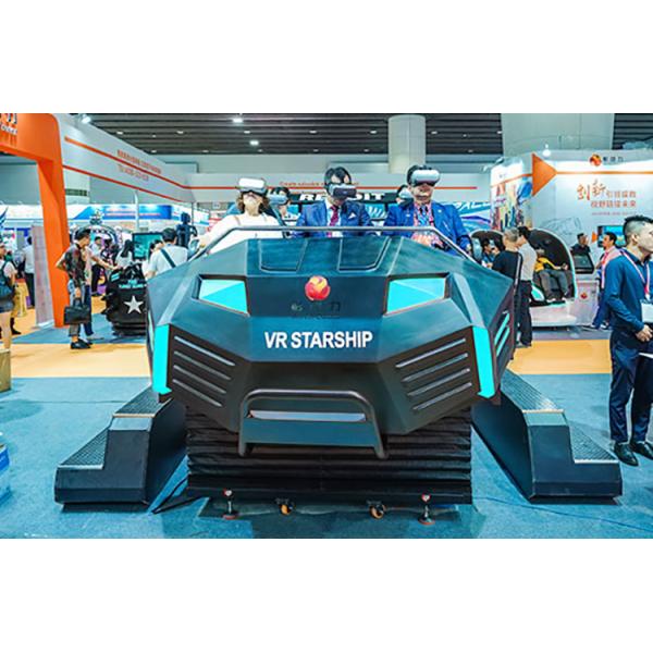 Оборудование игры виртуальной реальности Seaters 9D занятности 6 русских горок