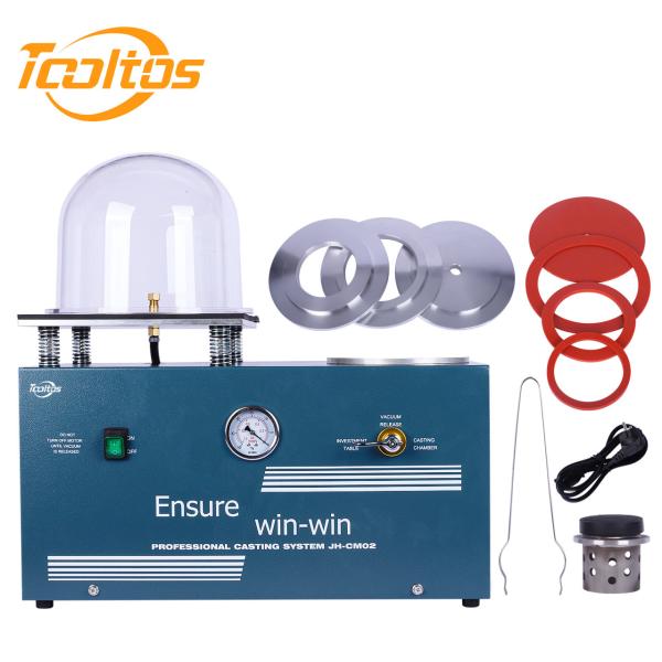 Tooltos 2L Jewelry Vacuum Investing Casting Machine Melting Furnace