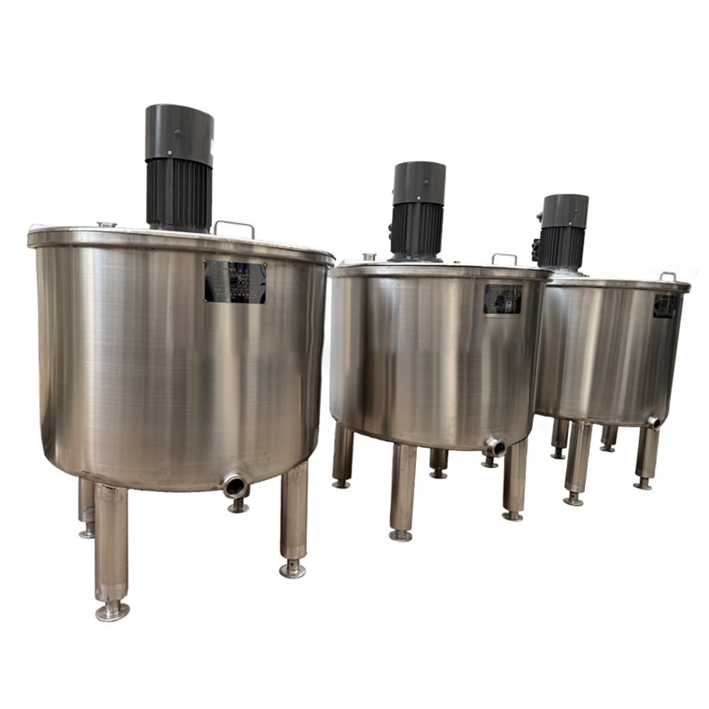 Custom 200L Capacity 304/316 Stainless Steel Mixing Tank with Electric Heating for Food and Chemical Industries