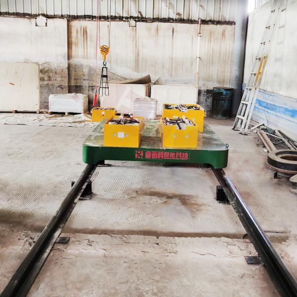 Rail Mold Handling Coil Transfer Cart Warehouse Battery Motorized ​
