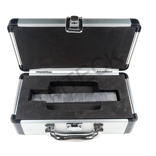 7075 Aluminum Steel 8 Step Calibration Block with 1-2-3-4-5-6-7-8mm Thickness for Ultrasonic Testing