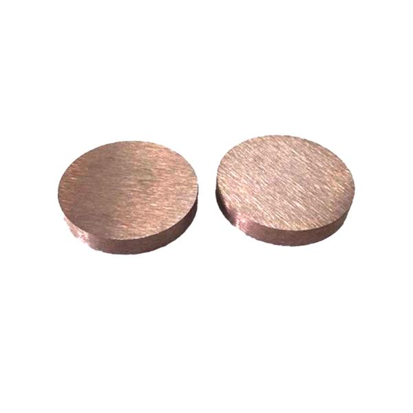 Customization Maching Tungsten Alloy Tungsten Copper Heat Sink Wear Resistance