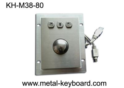 Rato industrial do Trackball da relação de USB, Trackball óptico do metal de 38MM