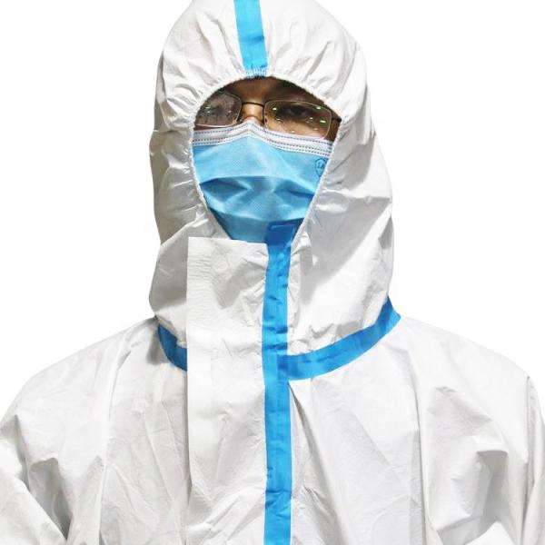 Hospitals Disposable Isolation Gowns / Safety Non Woven Isolation Gown