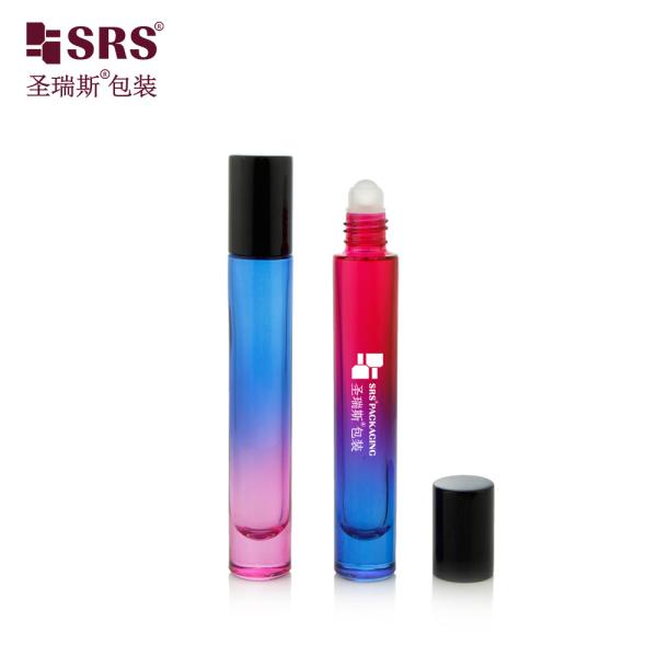 10 мл Круглой формы Пустое стекло Чистое толстое дно Без утечки Эфирные масла Бутылки на роликах