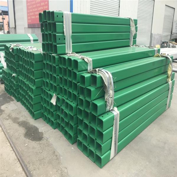 Hot Dip Galvanized or Powder Coated Highway Guardrail And Posts for Safety
