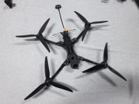 Kit de drones FPV de carreras de largo alcance 5.8G RC con motor sin escobillas 1800TVL Resolución Drones de carreras FPV para carga útil pesada