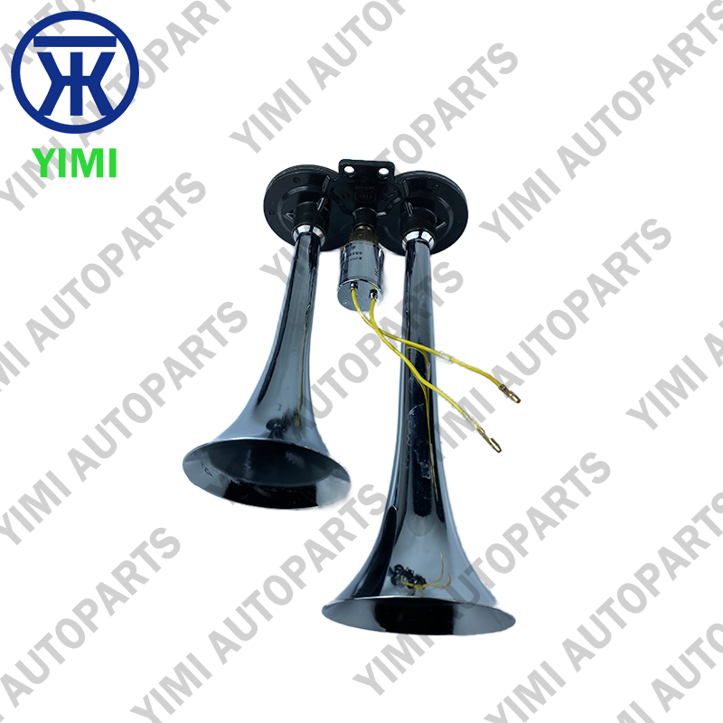 Truck Air Horn DQL222K with Loud Stable Sound, Durable Construction, and Easy Installation for Heavy Vehicles