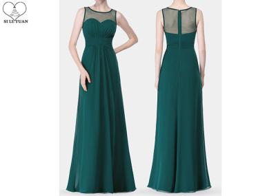 Unique Junior Bridesmaid Dresses / Perspective Tulle Pleating Chiffon Ball Gown