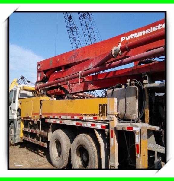 37M 42M putzmeister Usa CONCRETE PUMPS ISUZU truck Truck-Mounted Concrete Pump